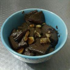 辣炒鸭血