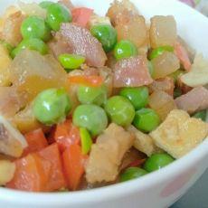 青豆腊肉