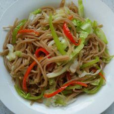 包菜炒莜面